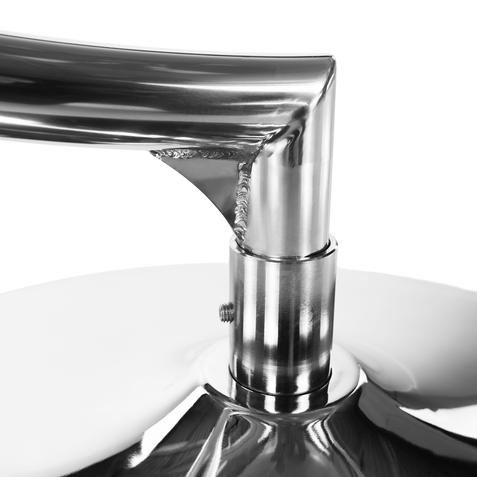 Függő fotel állvánnyal, átlátszó/ezüst/szürke, BUBBLE NEW TYP 3