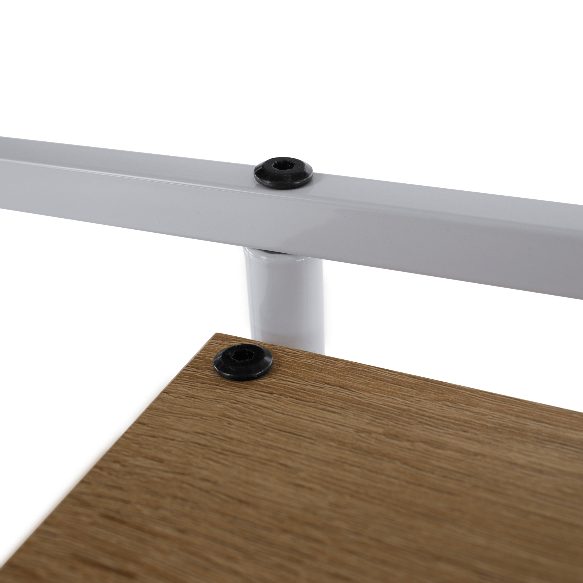 Virágállvány, fehér/sonoma tölgy, LEDOR TYP 1