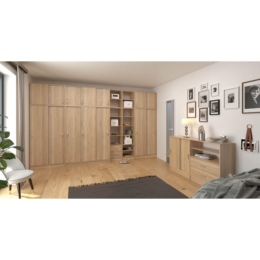 Kiegészítő tartozék a szekrényre, tölgyfa sonoma, BETTY 4 BE04-004-00 Kiegészítő tartozék a szekrényre, tölgyfa sonoma, BETTY 4 BE04-004-00