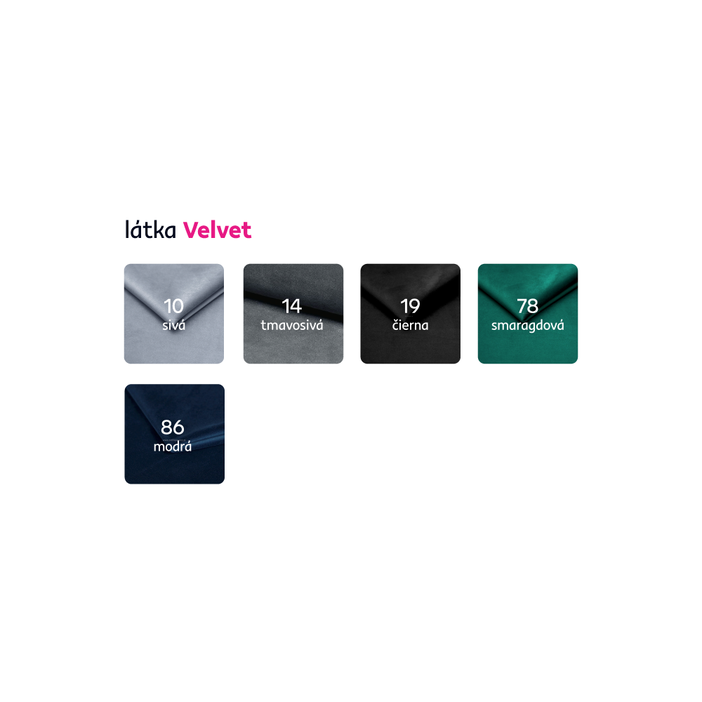 Luxusný 3-sed, svetlohnedá Velvet látka, ROMANO