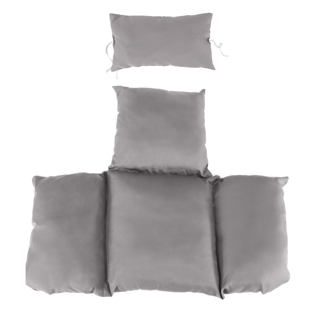 Závěsné křeslo, šedá, NOLAN NEW