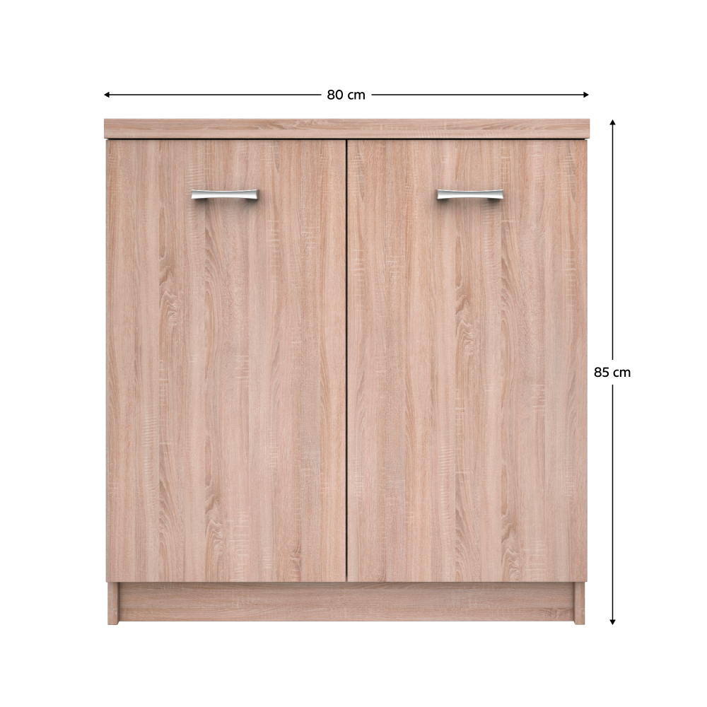 Komód 2D, sonoma tölgy, TOPTY TYP 21 Komód 2D, sonoma tölgy, TOPTY TYP 21