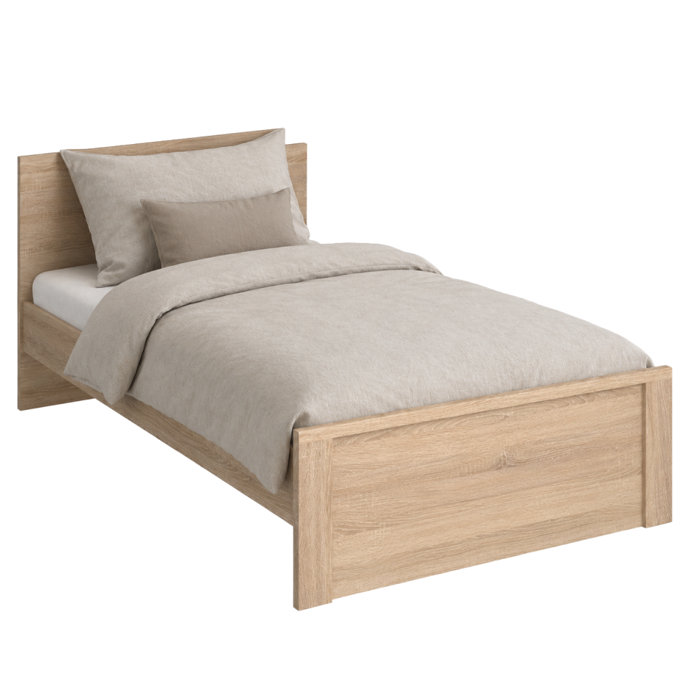 Postel 120, dub sonoma, TOPTY TYP 43
