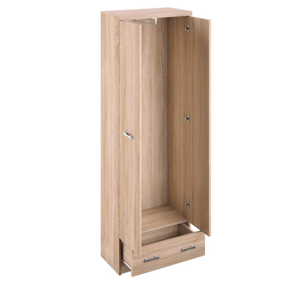 Szekrény tükörrel 2D1S/60, sonoma tölgy, TOPTY TYP 38 Szekrény tükörrel 2D1S/60, sonoma tölgy, TOPTY TYP 38