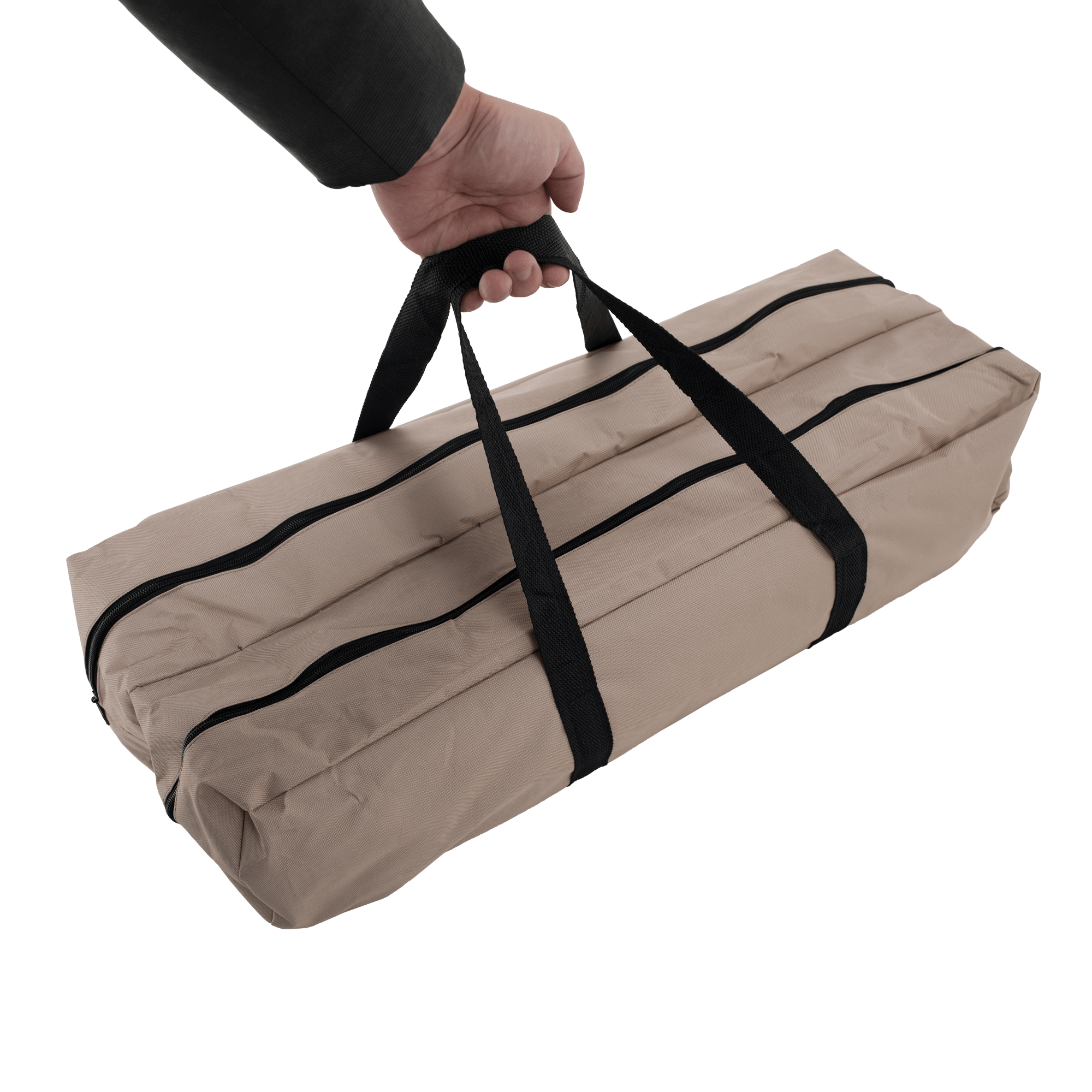 Kempingasztal, barna, ARTUR