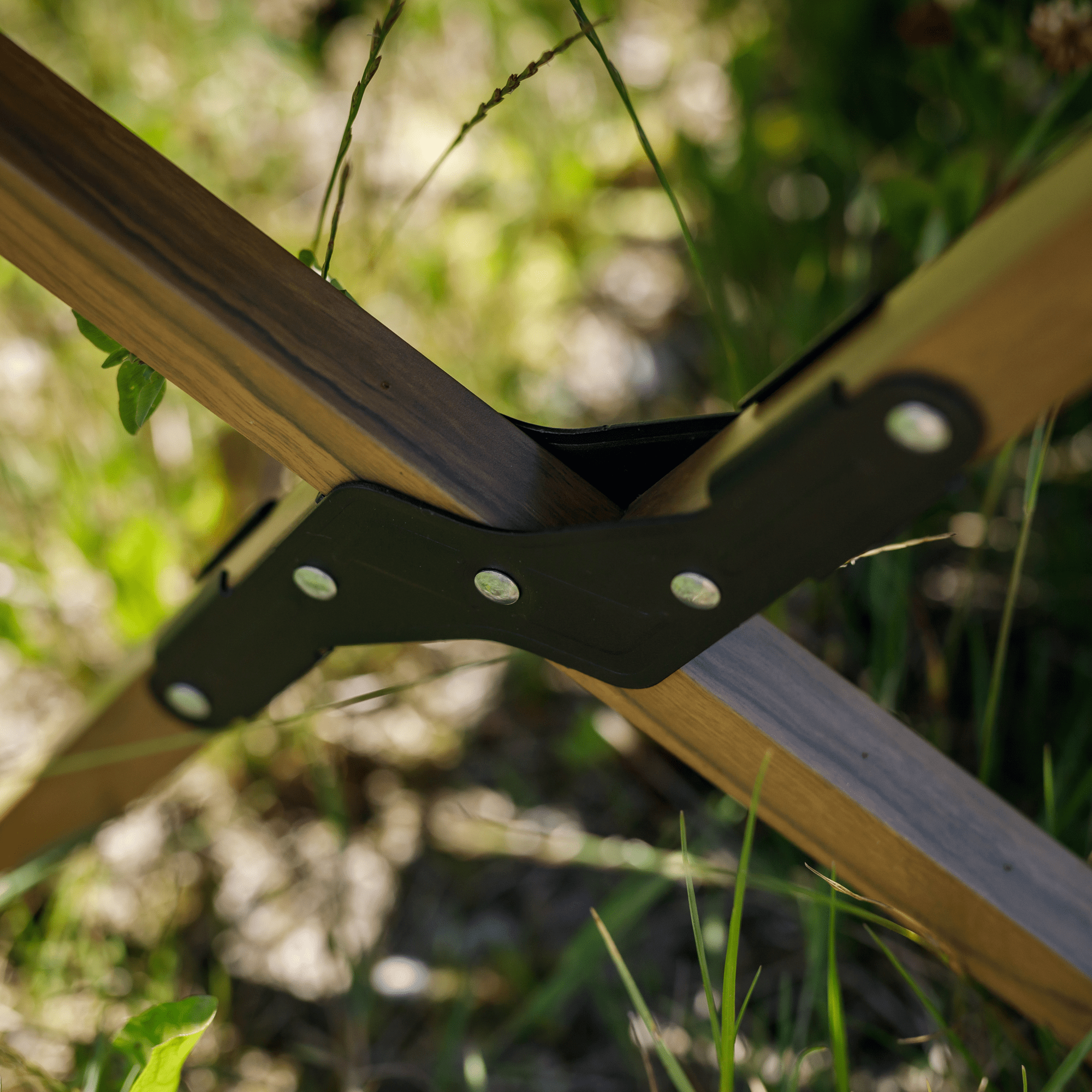 Kempingasztal, barna, ARTUR