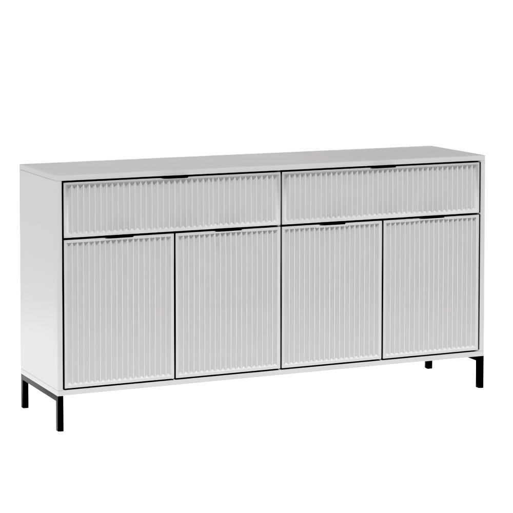 Komoda, kašmír krémová, STYLE LS 1