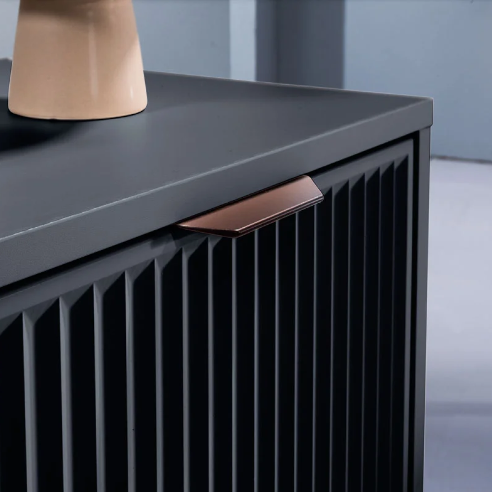 TV stolík, indigo modrá, STYLE LS 4