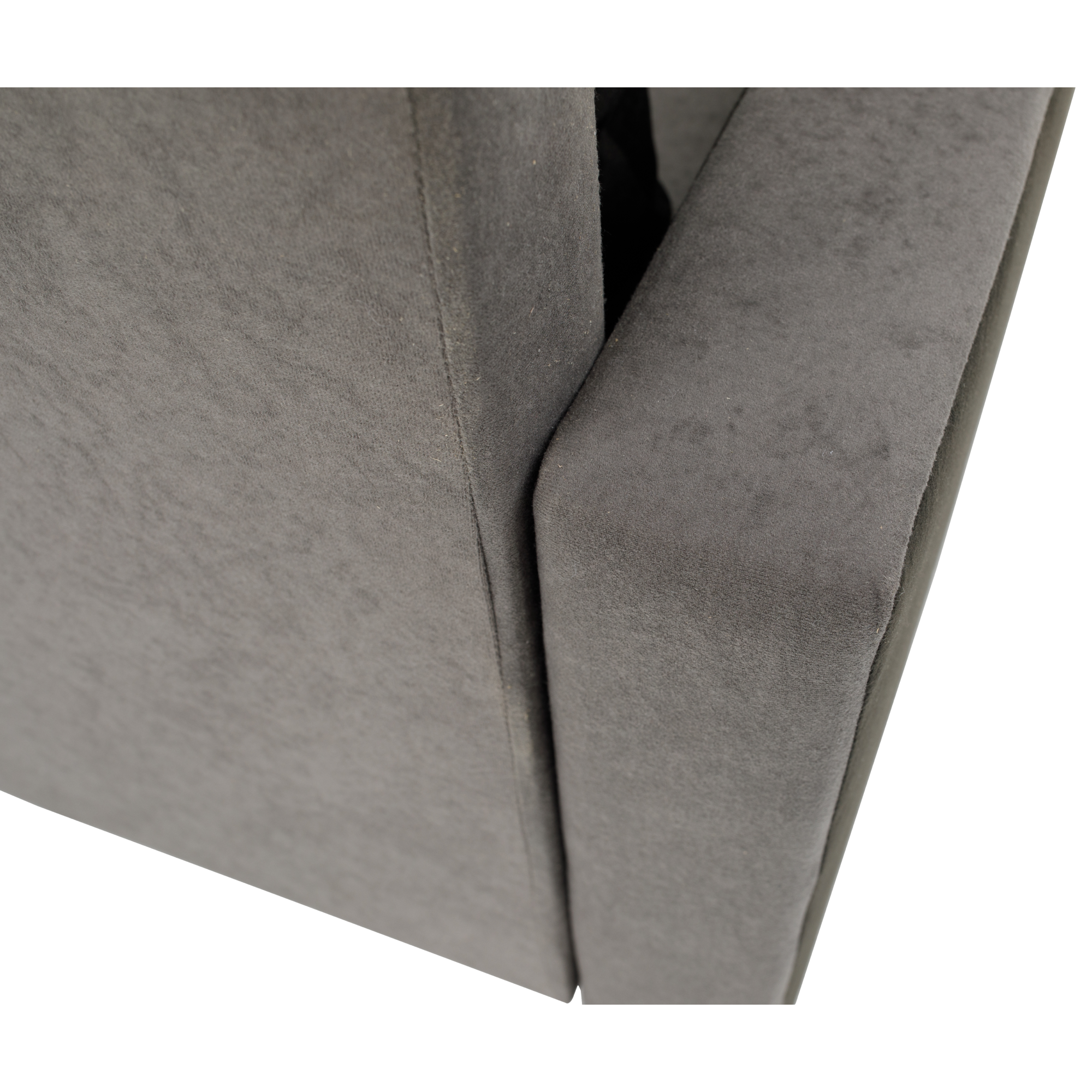 Univerzálna sedacia súprava, sivá/čierna, PAULITA U