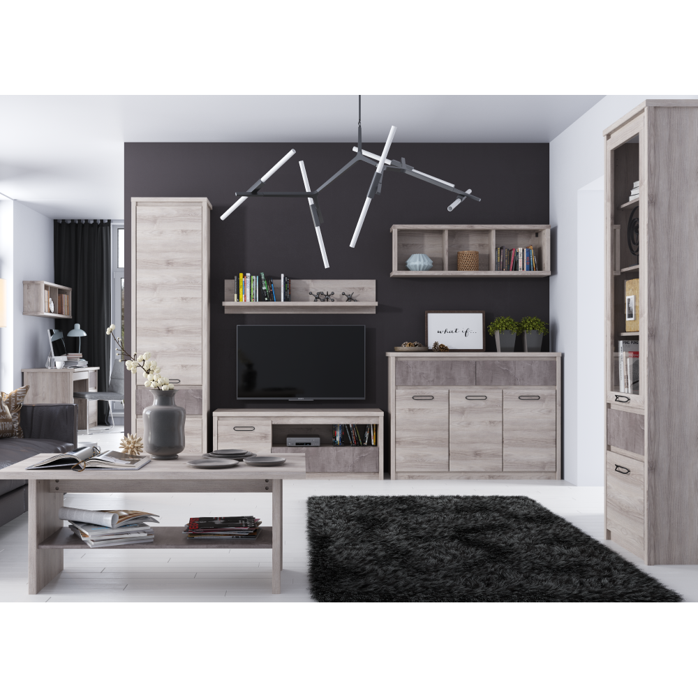 Polc 120, nairobi gesztenye, JESI NEW