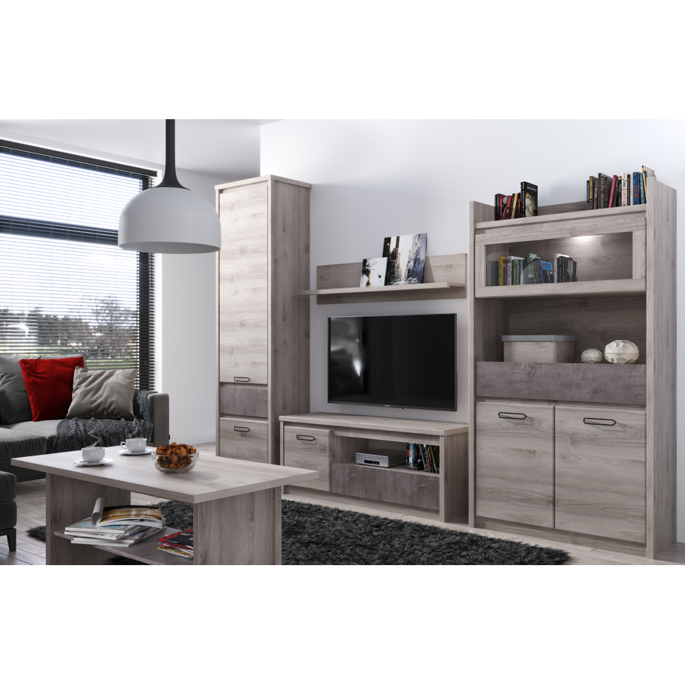 Polc 120, nairobi gesztenye, JESI NEW