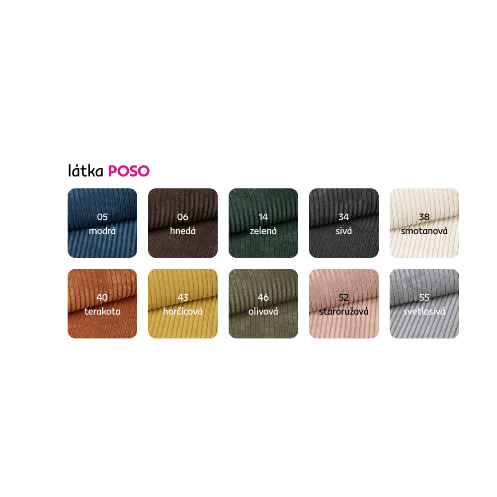 Rozkladacia pohovka, sivohnedá Taupe, ROSELYN