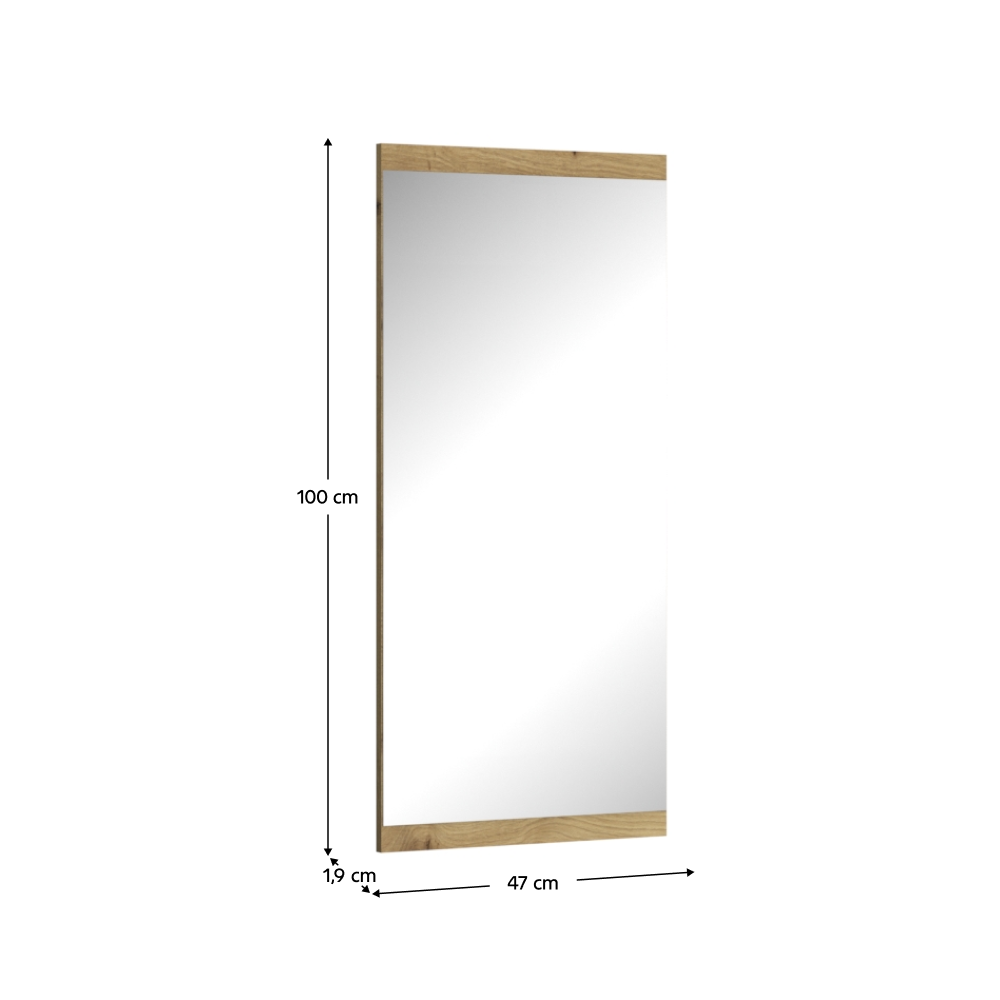 Tükör 50, artisan tölgy, AIRON