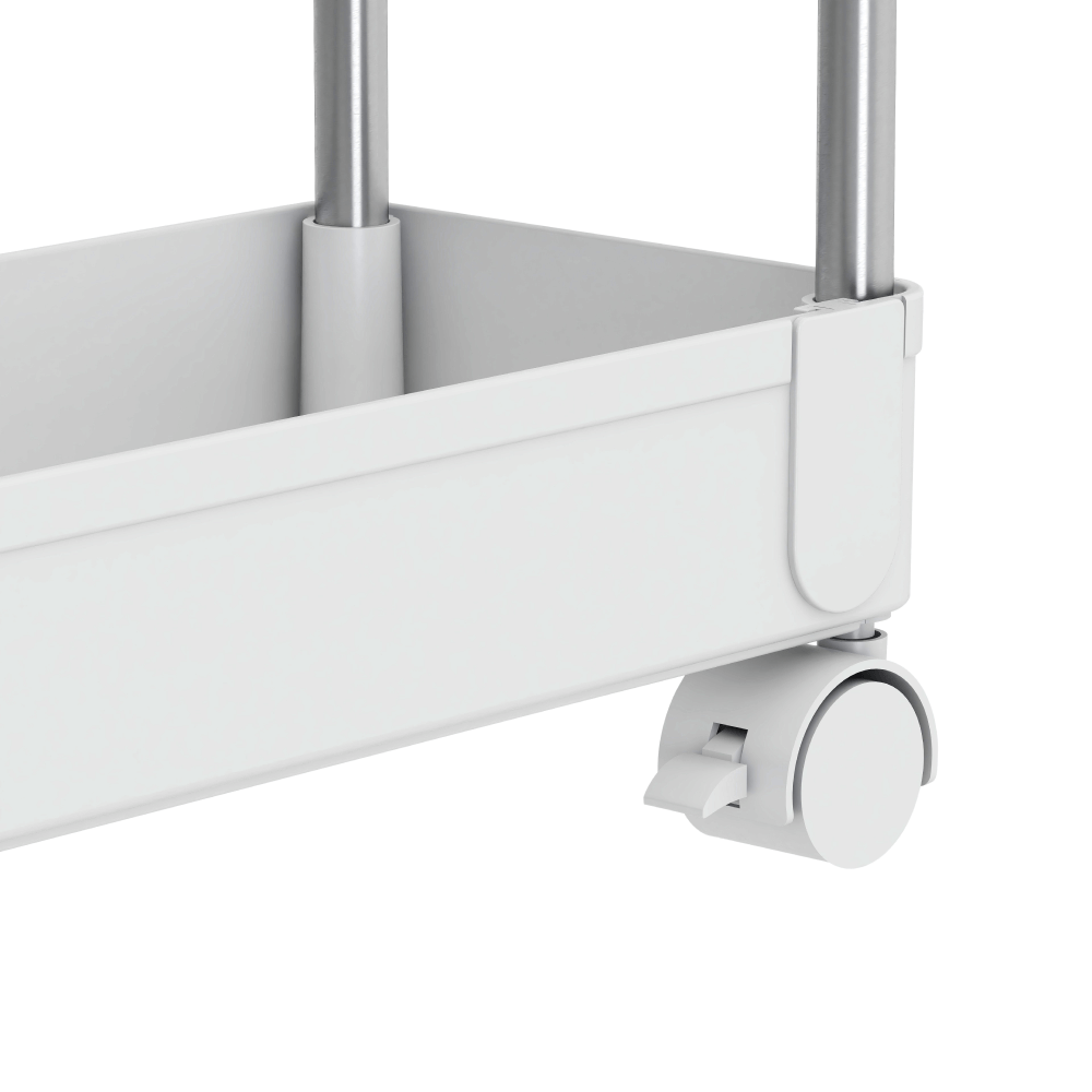 Mozgatható polc, fehér, ALIOL TYP 2