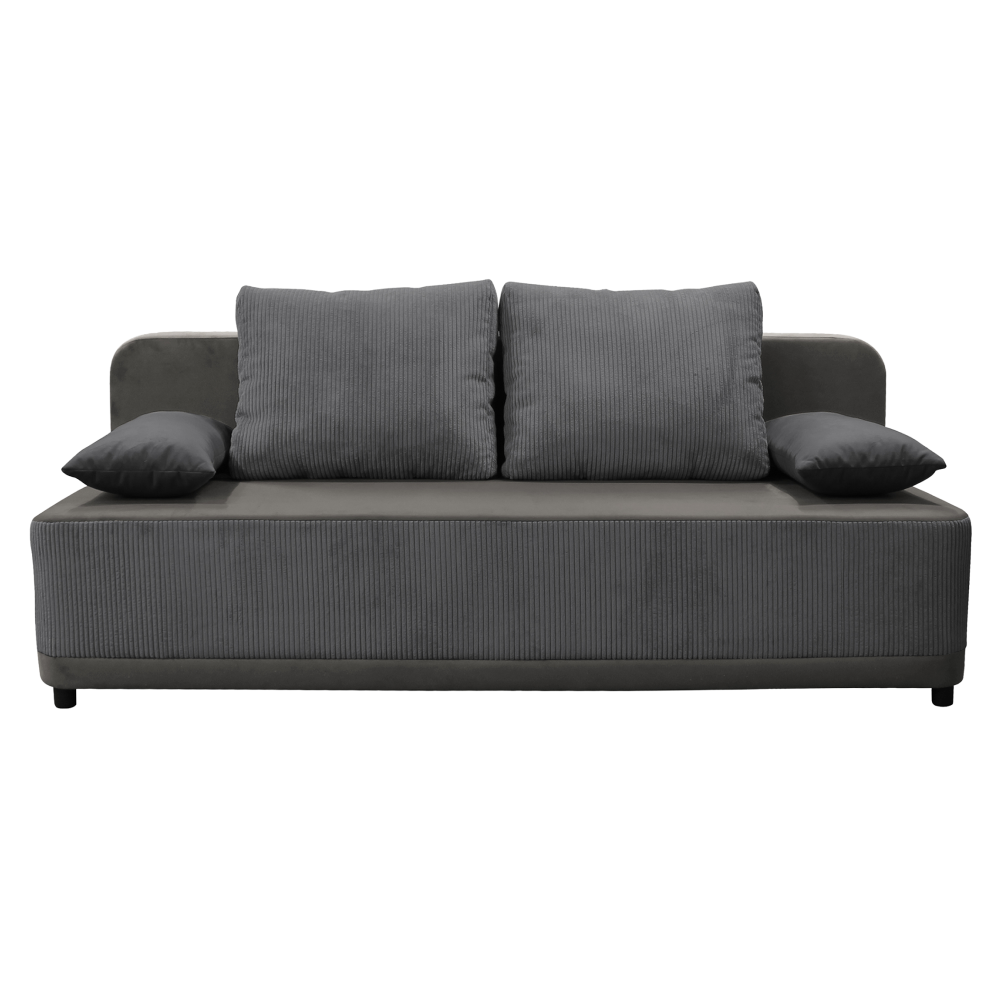 Kihúzható heverő, szürke, SENTY Kihúzható heverő, szürke, SENTY