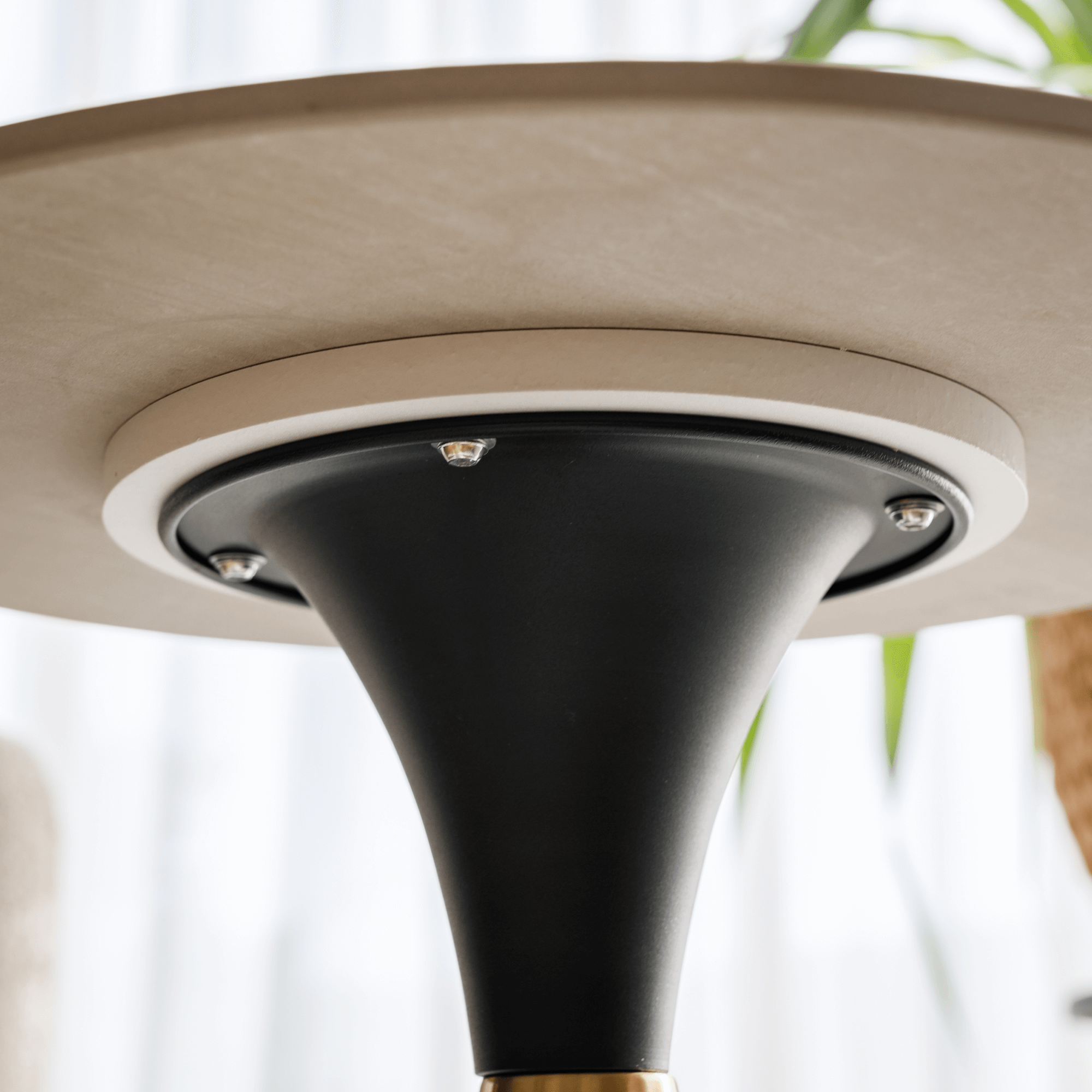 Dohányzóasztal, fehér márvány/fekete/arany, acél, ODIS Dohányzóasztal, fehér márvány/fekete/arany, acél, ODIS