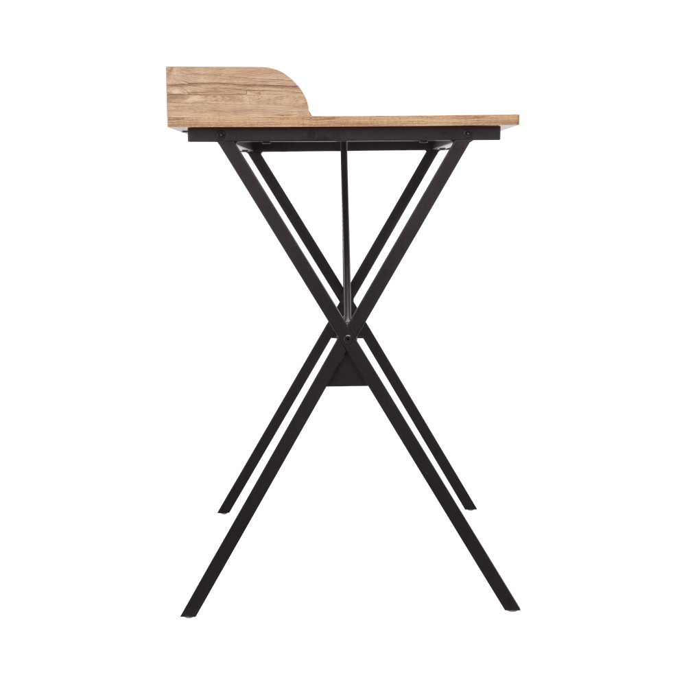 Számítógépasztal, tölgy/fekete, OFIS Számítógépasztal, tölgy/fekete, OFIS