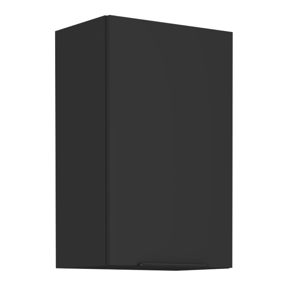 Felső szekrény, fekete, SIBER 45 G-72 1F