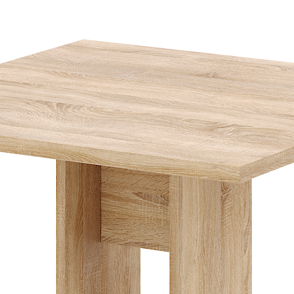 Étkezőasztal, sonoma tölgy, 67,5x67,5 cm, EVERET Étkezőasztal, sonoma tölgy, 67,5x67,5 cm, EVERET