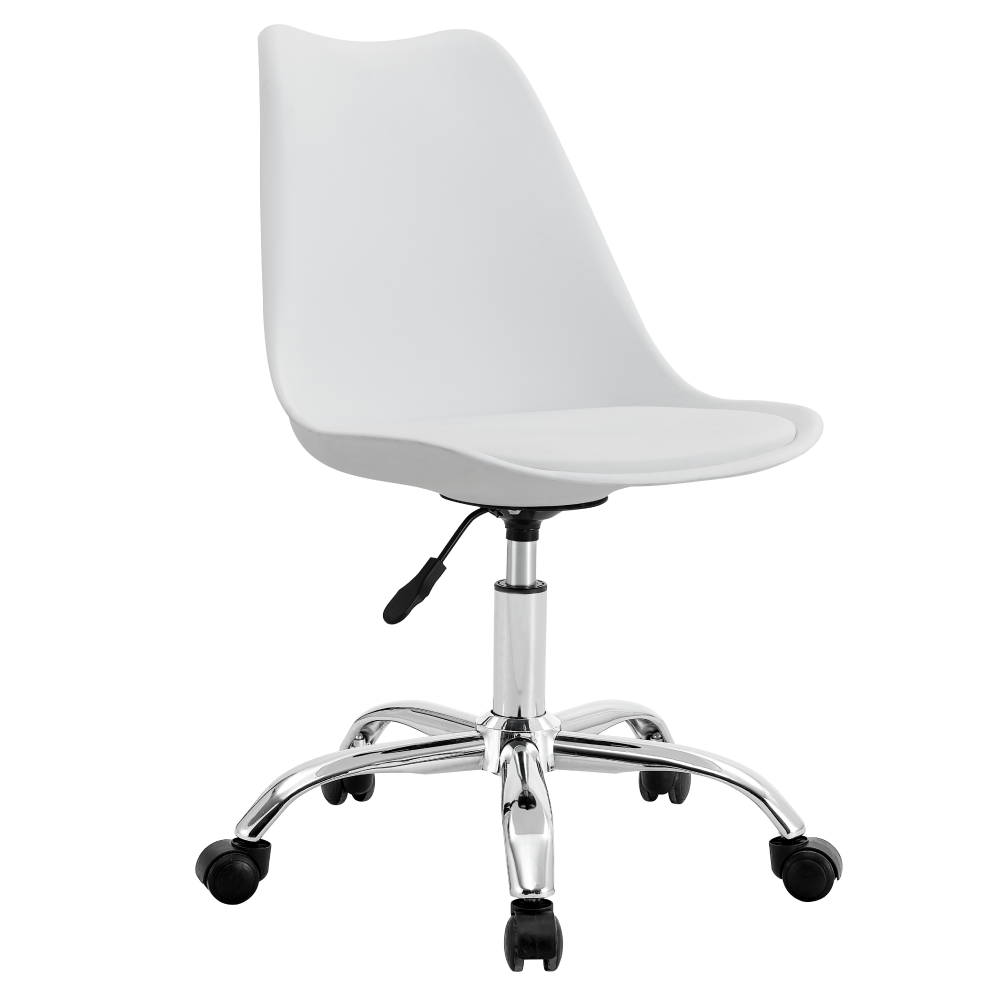Kancelářská židle, bílá, DARISA 2 NEW