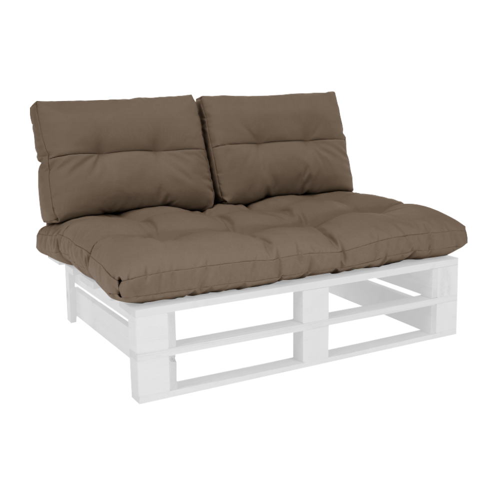 Vankúše na paletové sedenie, béžová, ARYO NEW