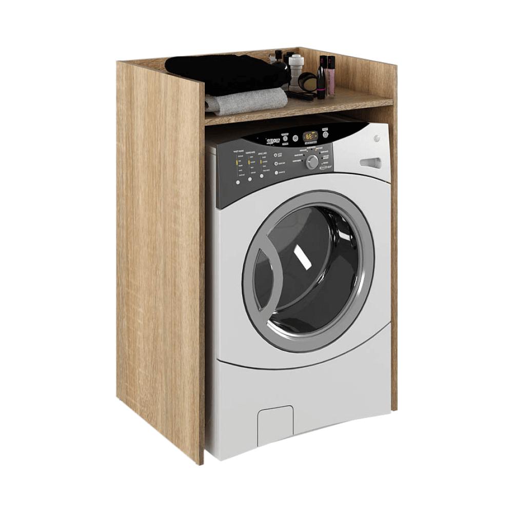 Szekrény mosógéphez, sonoma tölgy, VOJTO