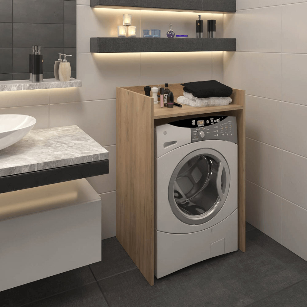 Skrinka na práčku, dub artisan, VOJTO