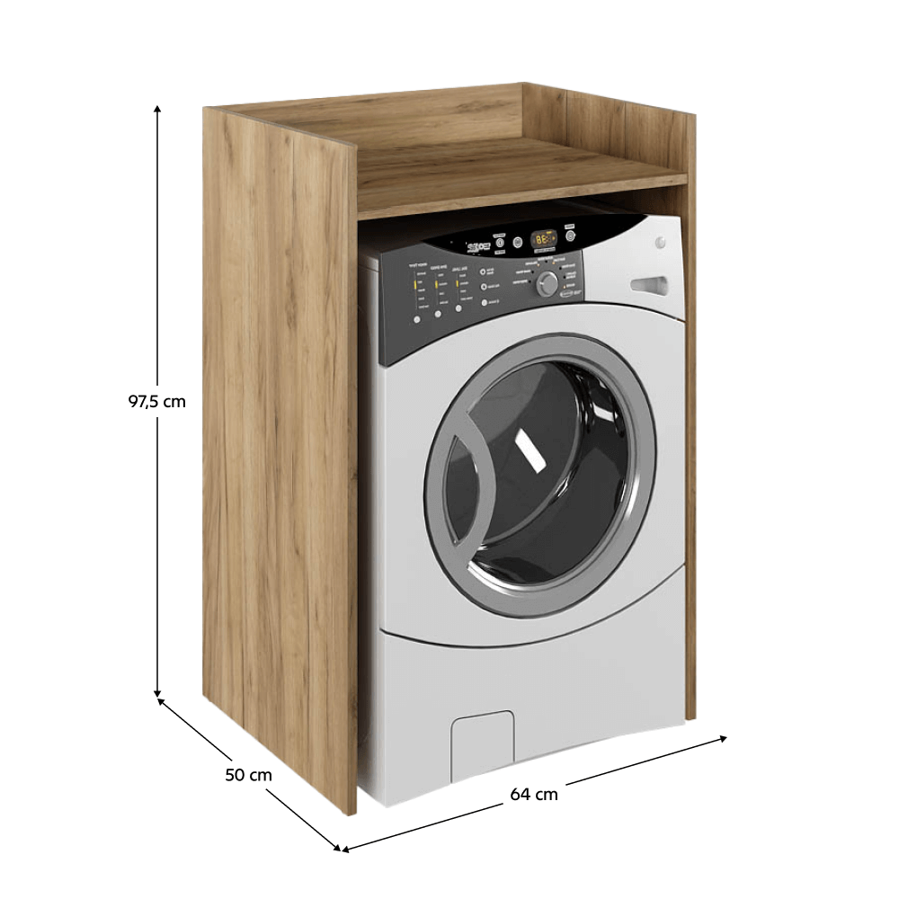 Skrinka na práčku, dub artisan, VOJTO