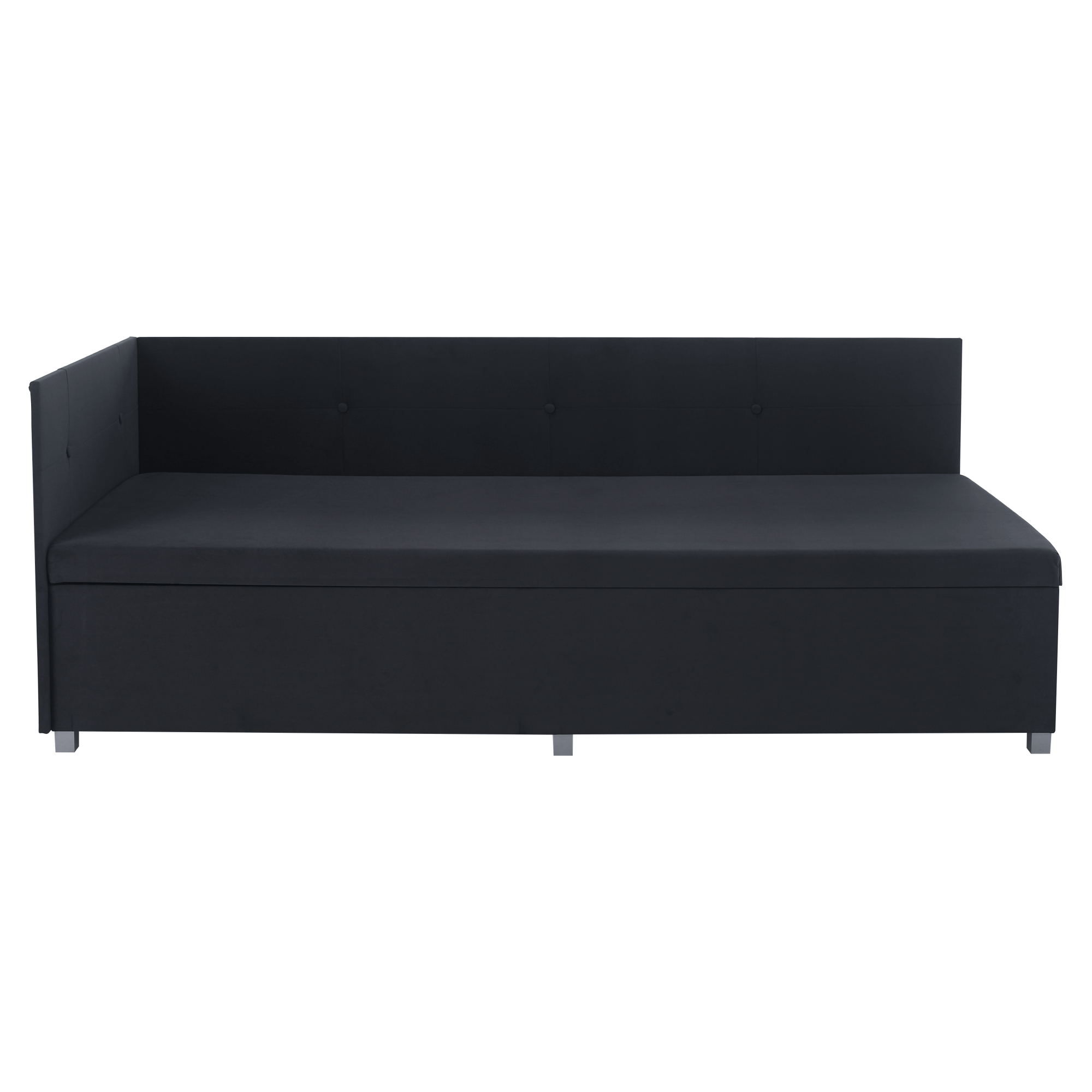 Váľanda s úložným priestorom, sivá, AURIA UNI