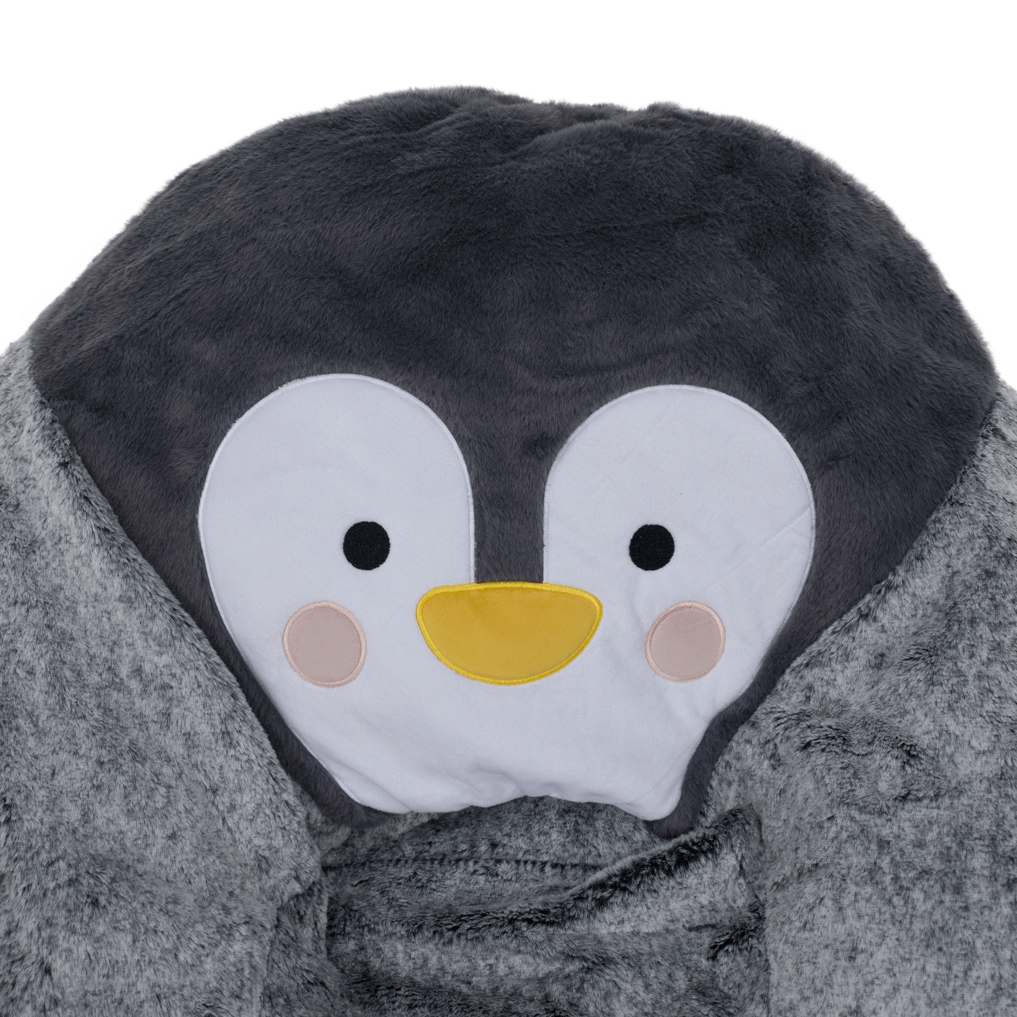 Babzsák pingvin, szürke, PINGO Babzsák pingvin, szürke, PINGO