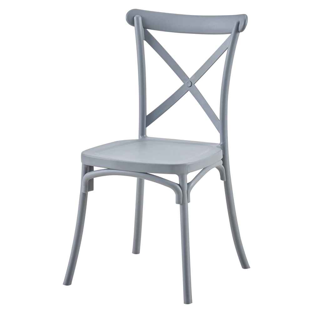 Rakásolható szék, szürke, SAVITA Rakásolható szék, szürke, SAVITA