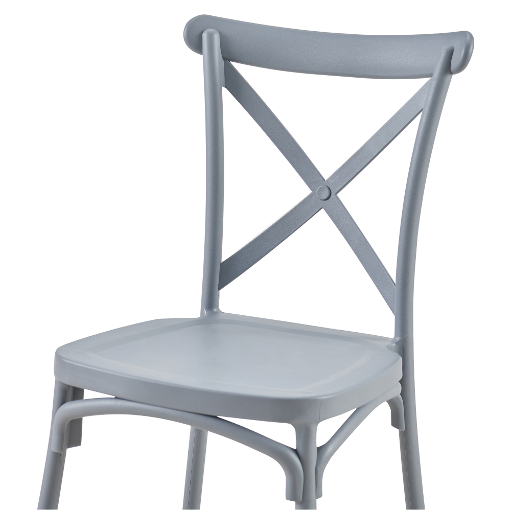 Rakásolható szék, szürke, SAVITA Rakásolható szék, szürke, SAVITA