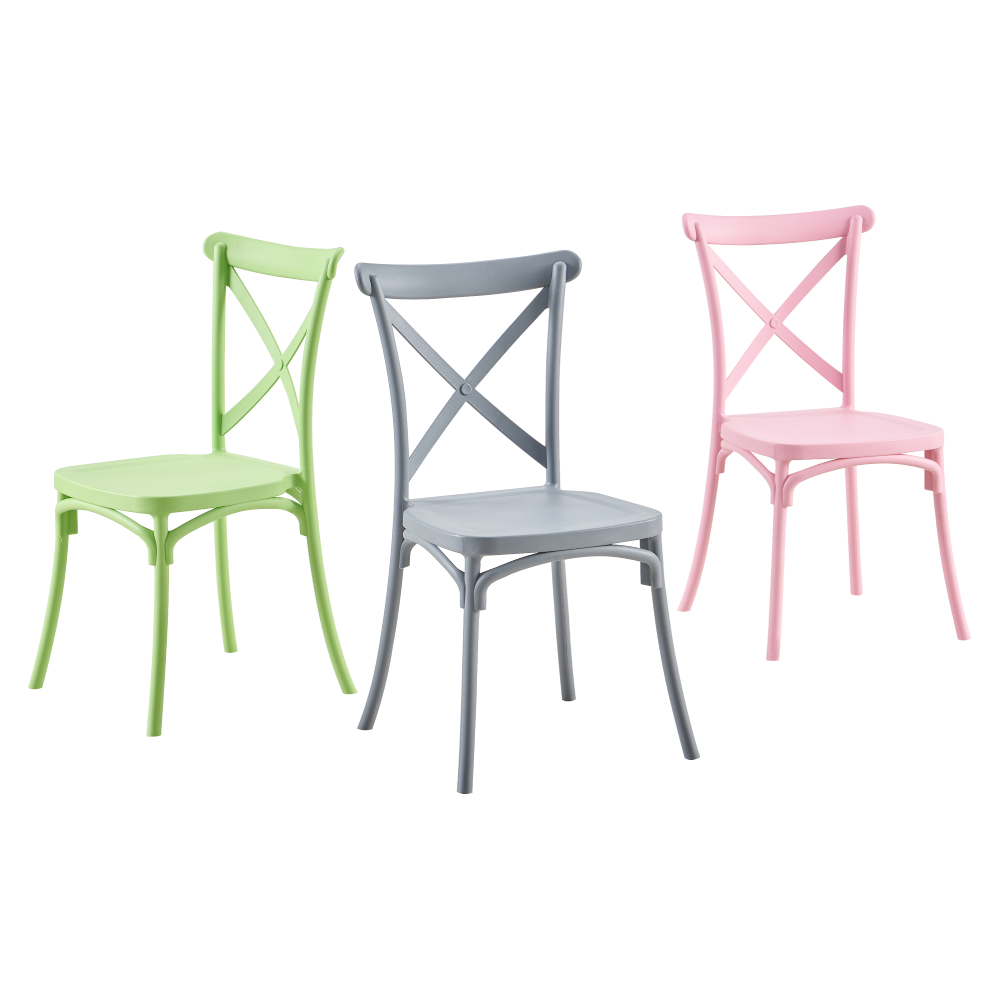 Rakásolható szék, szürke, SAVITA Rakásolható szék, szürke, SAVITA