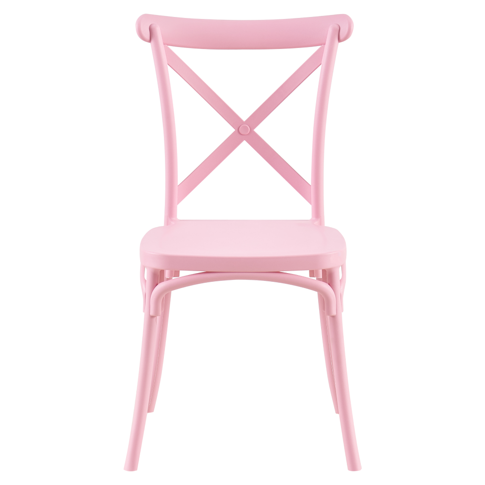 Rakásolható szék, rózsaszín, SAVITA