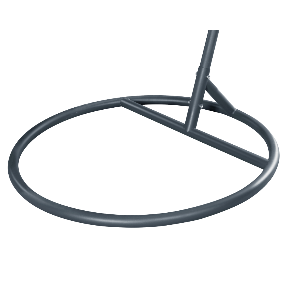 Függőfotel, szürke, NOLEO