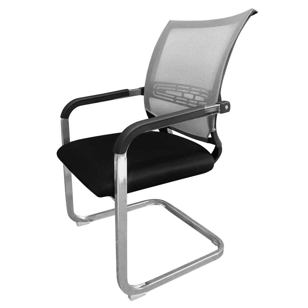 Tárgyalószék, fekete/szürke, FAJE Tárgyalószék, fekete/szürke, FAJE