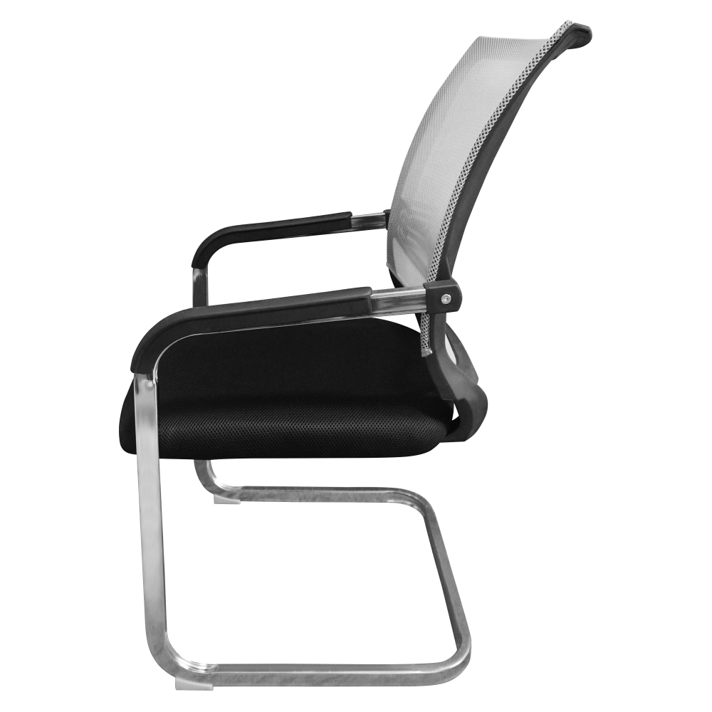 Tárgyalószék, fekete/szürke, FAJE Tárgyalószék, fekete/szürke, FAJE