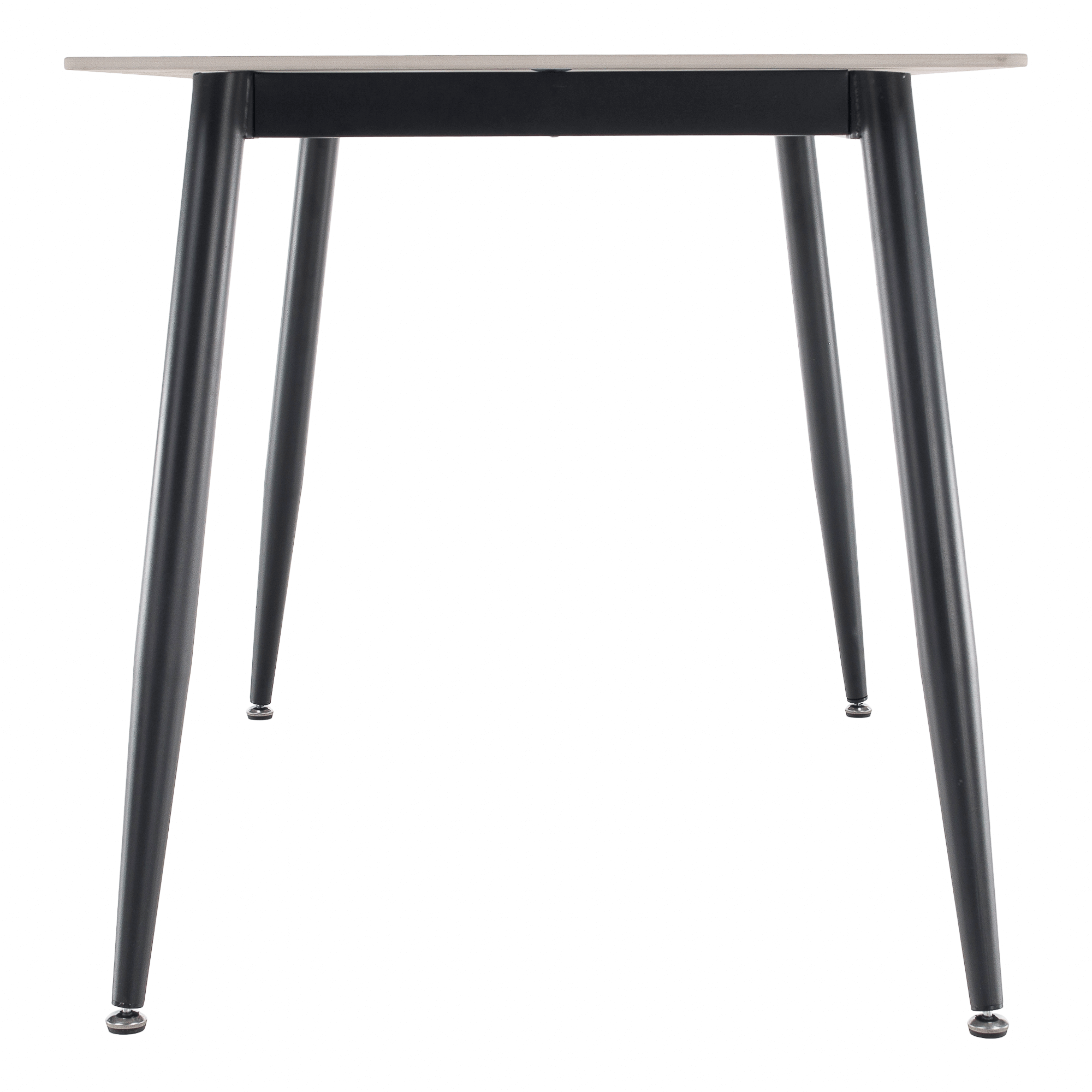 Étkezőasztal, fehér márvány/fekete, 121x71 cm, FLORENC TYP 1 Étkezőasztal, fehér márvány/fekete, 121x71 cm, FLORENC TYP 1