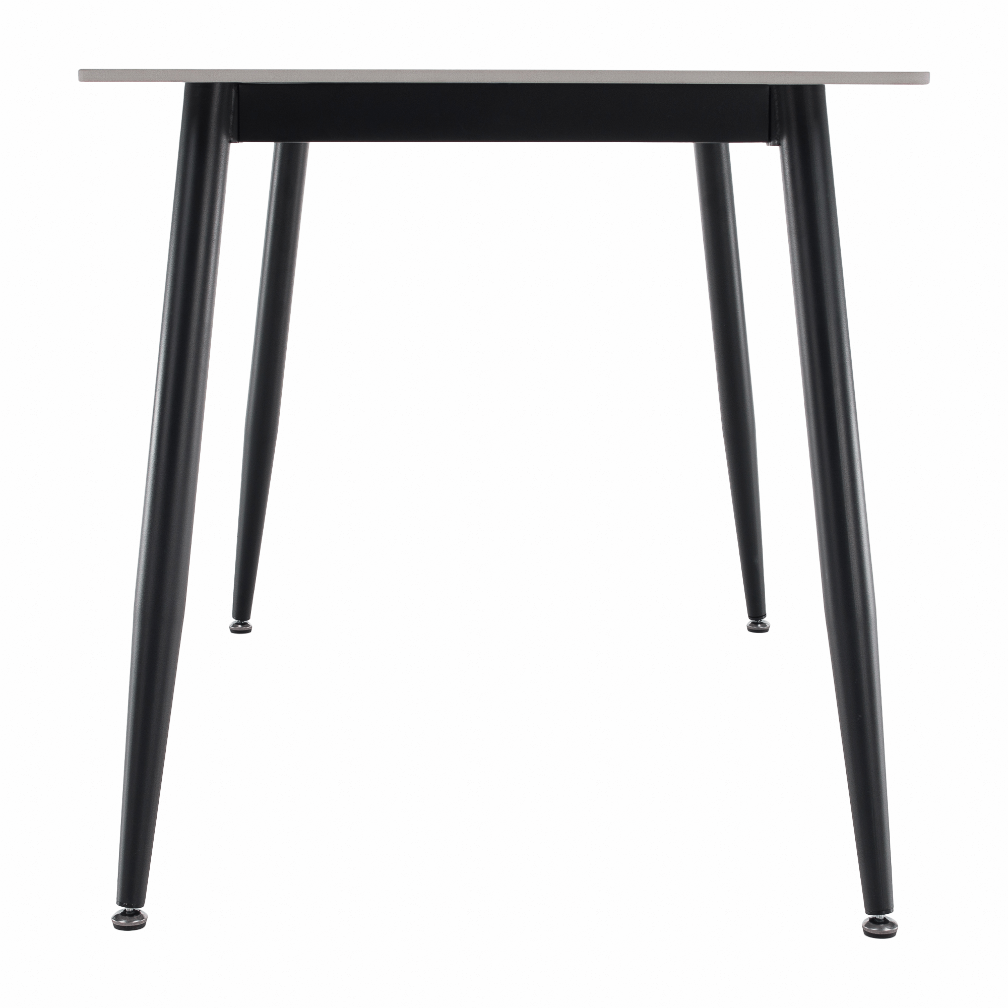 Étkezőasztal, szürke/fekete, 121x71 cm, FLORENC TYP 1 Étkezőasztal, szürke/fekete, 121x71 cm, FLORENC TYP 1