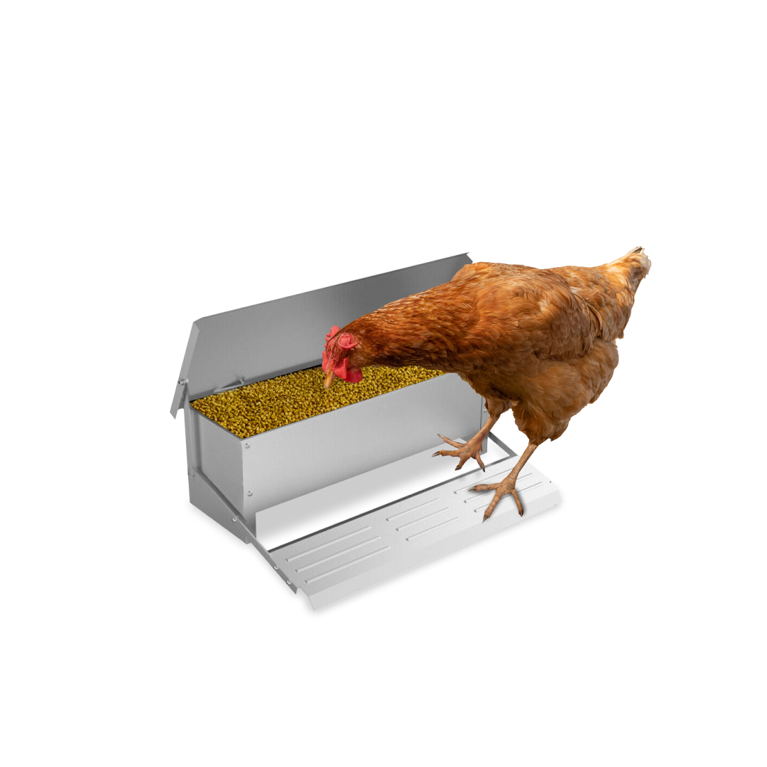 Automatické krmítko, stříbrná, SLAPO TYP 1