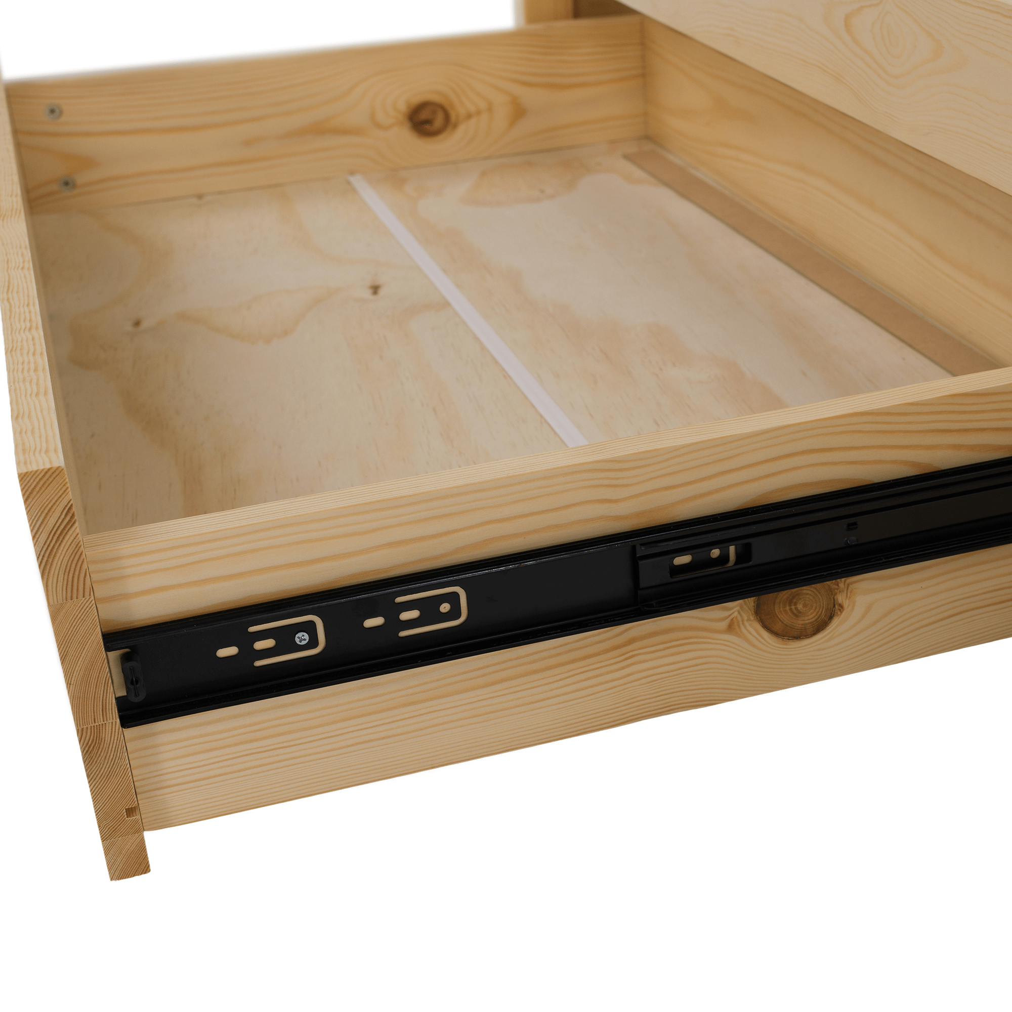 Montessori ágy, 90x200, természetes, tömör, BIANKA