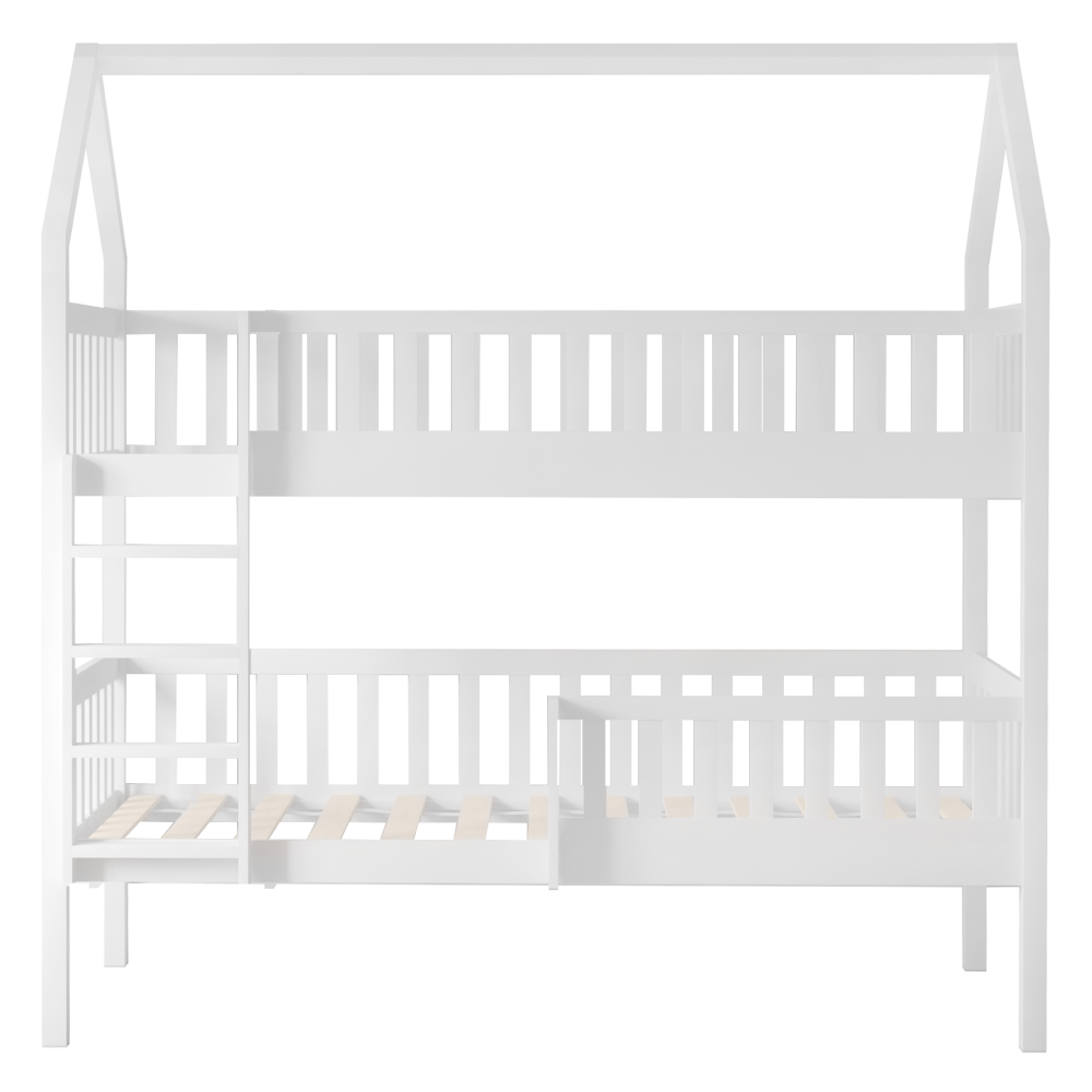 Montessori emeletes ágy pótággyal, fehér, VENITA TYP 1 Montessori emeletes ágy pótággyal, fehér, VENITA TYP 1