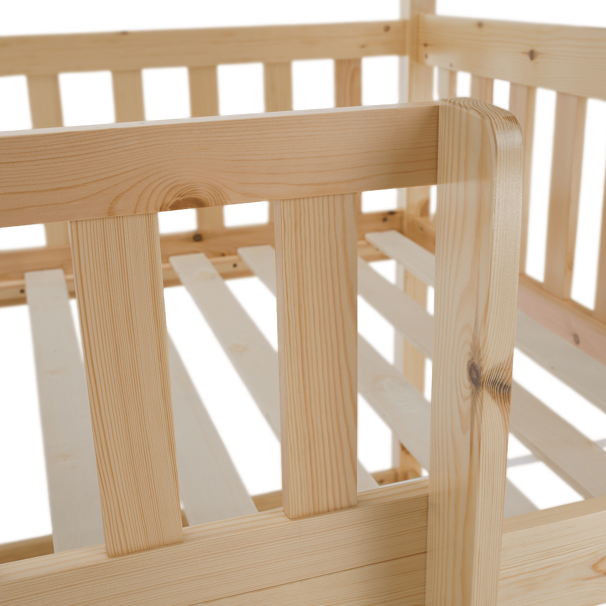 Montessori poschodová posteľ, prírodná, VENITA TYP 2