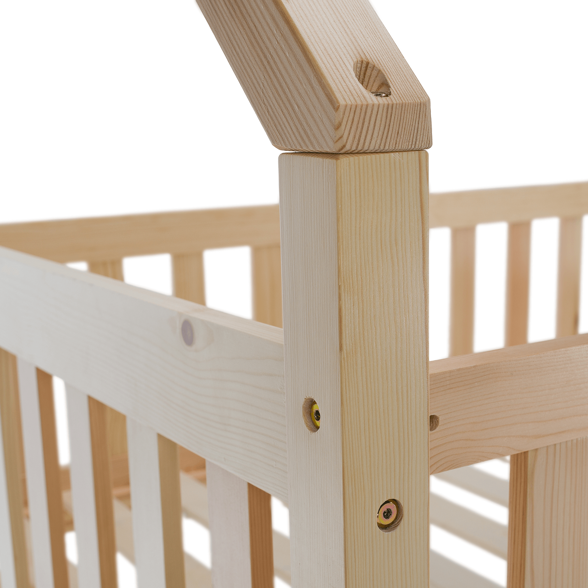 Montessori poschodová posteľ, prírodná, VENITA TYP 2
