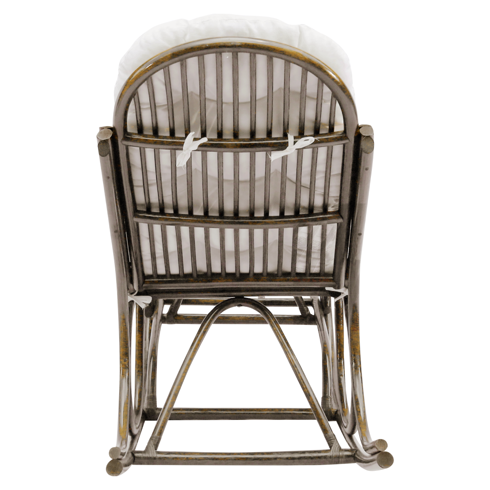 Hintafotel, sötétbarna/bézs, AGATON