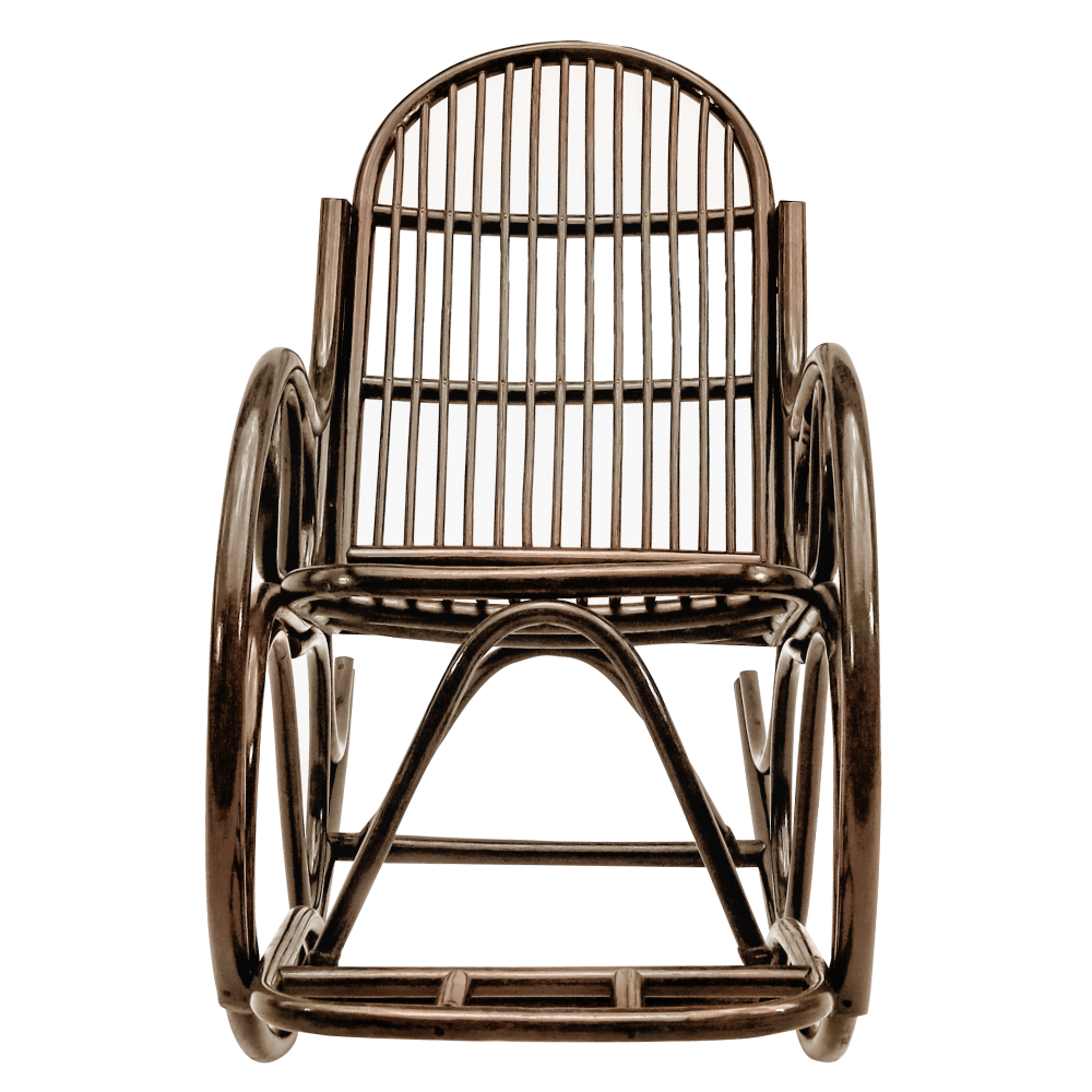 Hintafotel, sötétbarna/bézs, AGATON