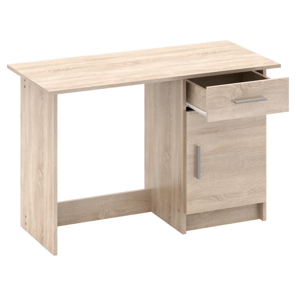 Univerzális PC asztal, sonoma tölgy, SIRISS NEW