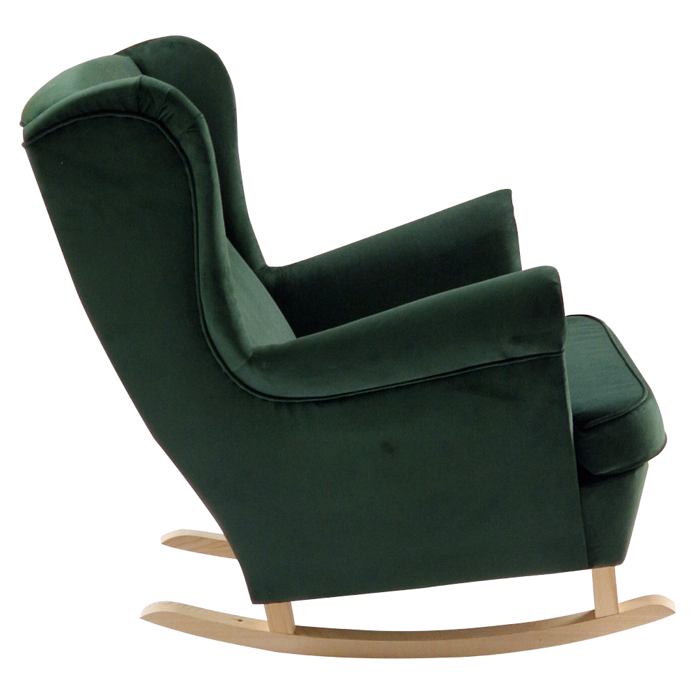 Füles hintafotel, zöld/bükk, TEJA Füles hintafotel, zöld/bükk, TEJA