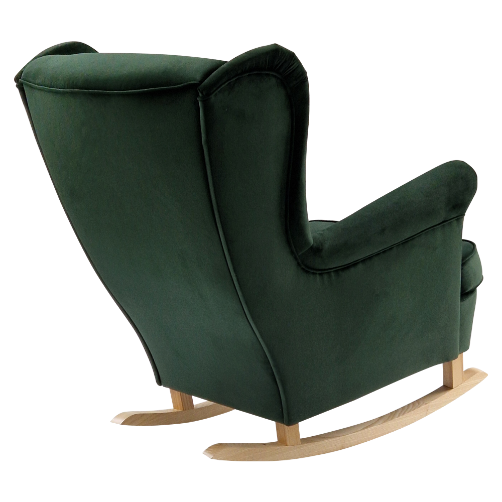 Füles hintafotel, zöld/bükk, TEJA Füles hintafotel, zöld/bükk, TEJA