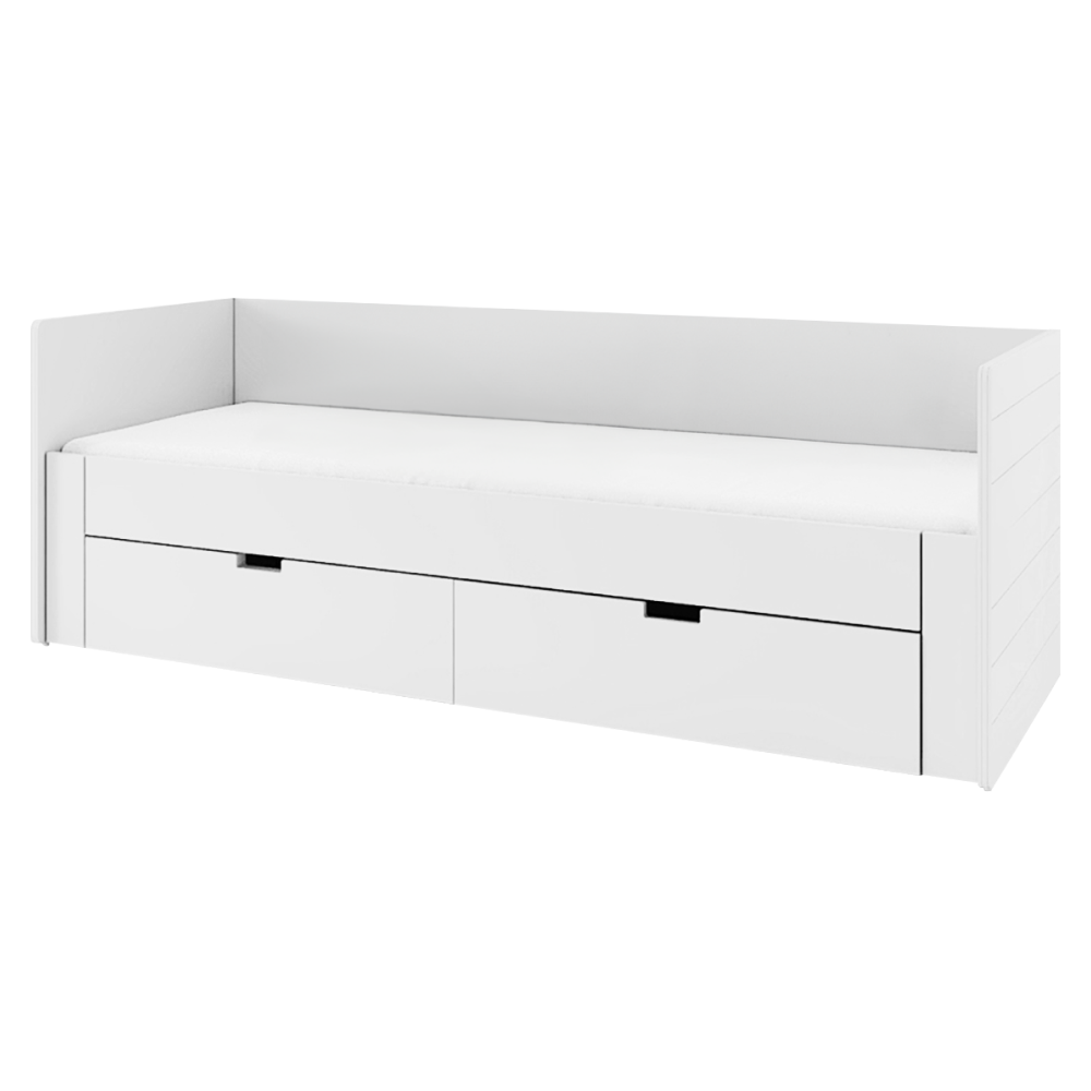 Kihúzható ágy, fehér, 90/180x200, ANTONY Kihúzható ágy, fehér, 90/180x200, ANTONY